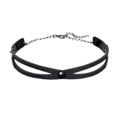 Choker Le Diamond Esfera Preto Menor preço em Choker Le Diamond Esfera Preto