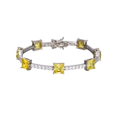 Pulseira Le Diamond Topázio Amarelo Menor preço em Pulseira Le Diamond Topázio Amarelo