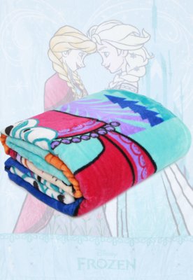 Cobertor Solteiro Lepper Frozen Azul 1,50 x 2,20 é boa?