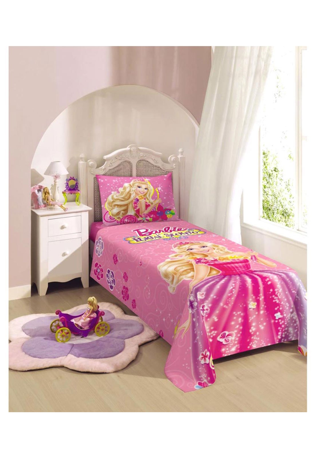 Cama barbie com lateral