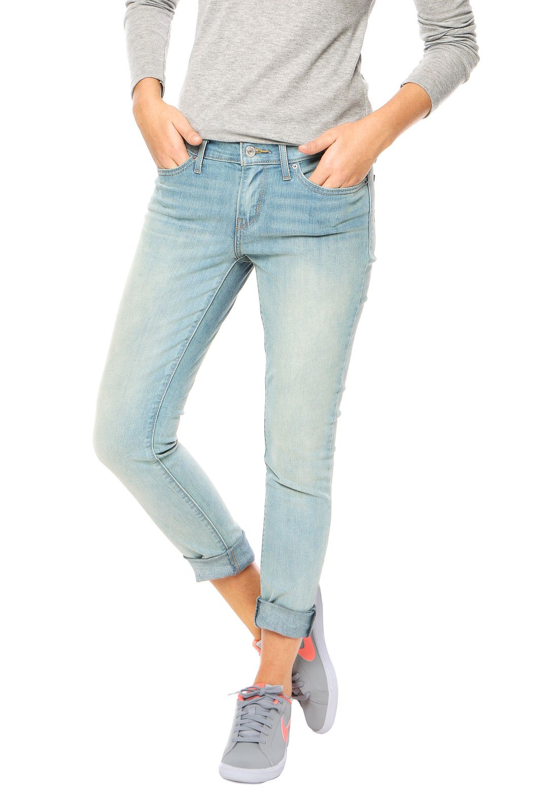calça jeans skinny clara