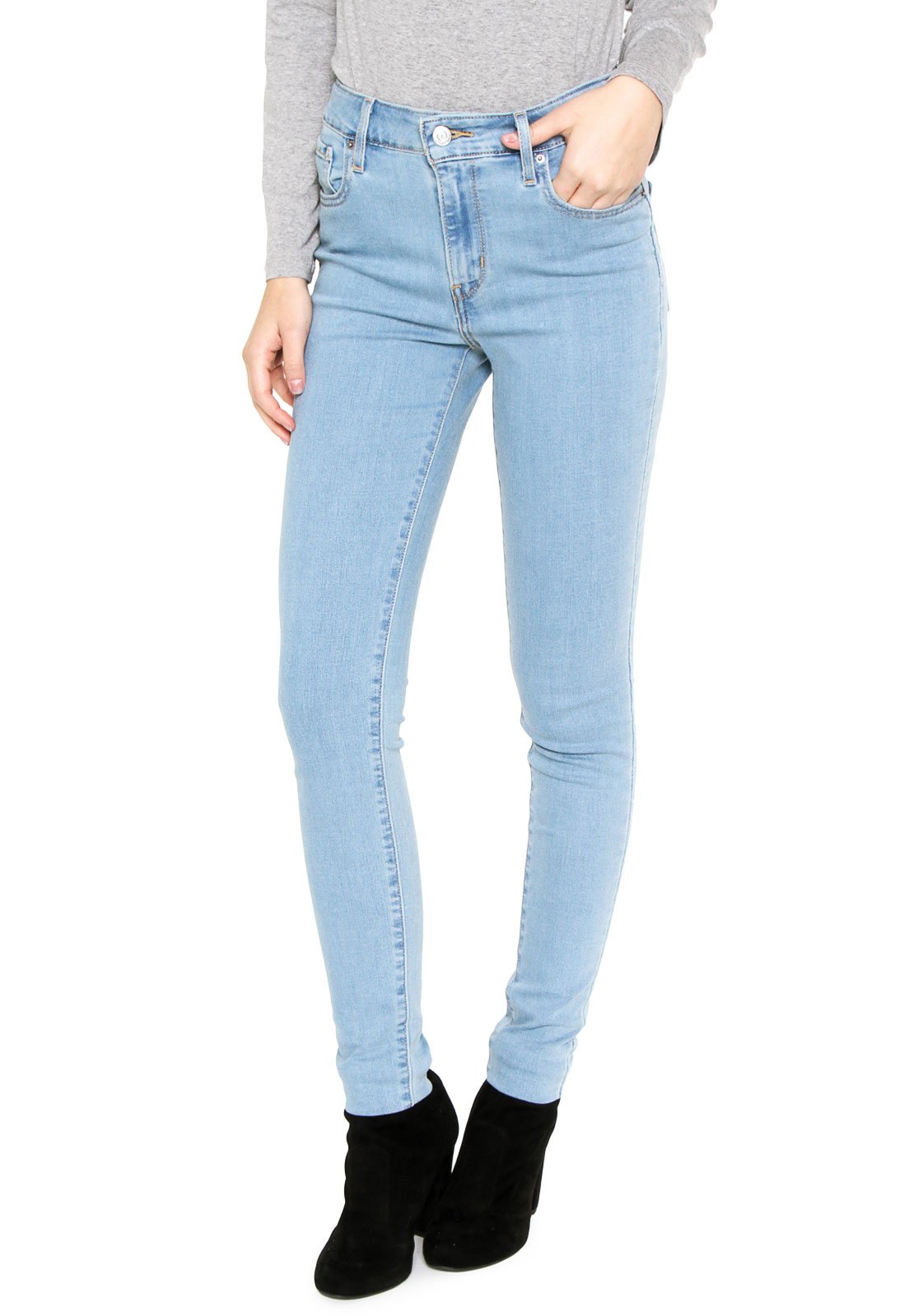 calça jeans levis 721 high rise skinny