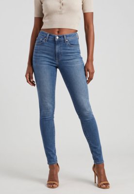 Calça Feminina Levis 721 High Rise Skinny Azul