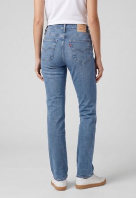 Calça Feminina Levis 725 High Rise Bootcut Azul
