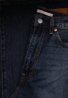 Calça Feminina Levis Ribcage Bells Azul Escuro