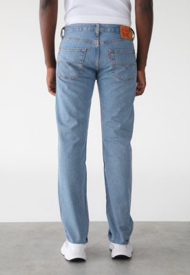 Calça Jeans Levis 501 Reta Light Azul