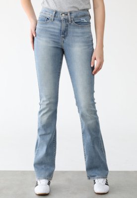 Calça Jeans Levis Bootcut 315 Shaping Azul