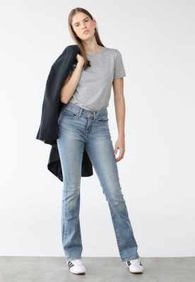 Calça Jeans Levis Bootcut 315 Shaping Azul