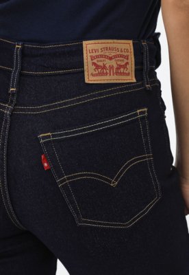 Calça Jeans Levis Bootcut 725 High Rise Azul