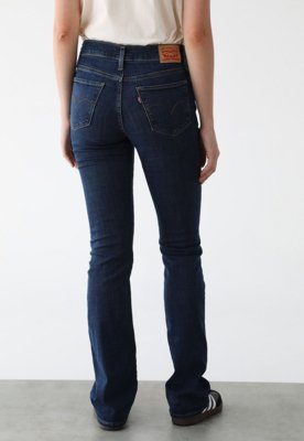 Calça Jeans Levis Bootcut Shaping Azul