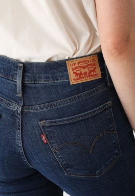 Calça Jeans Levis Bootcut Shaping Azul