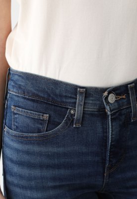 Calça Jeans Levis Bootcut Shaping Azul