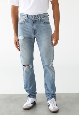 Calça Jeans Levis Slim Destroyed Azul