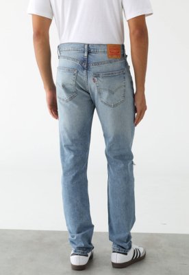 Calça Jeans Levis Slim Destroyed Azul