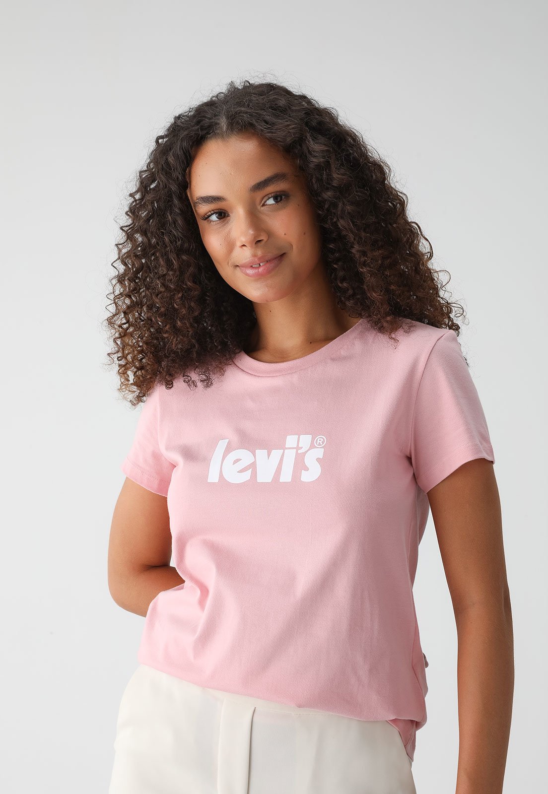 Levis camiseta sales rosa