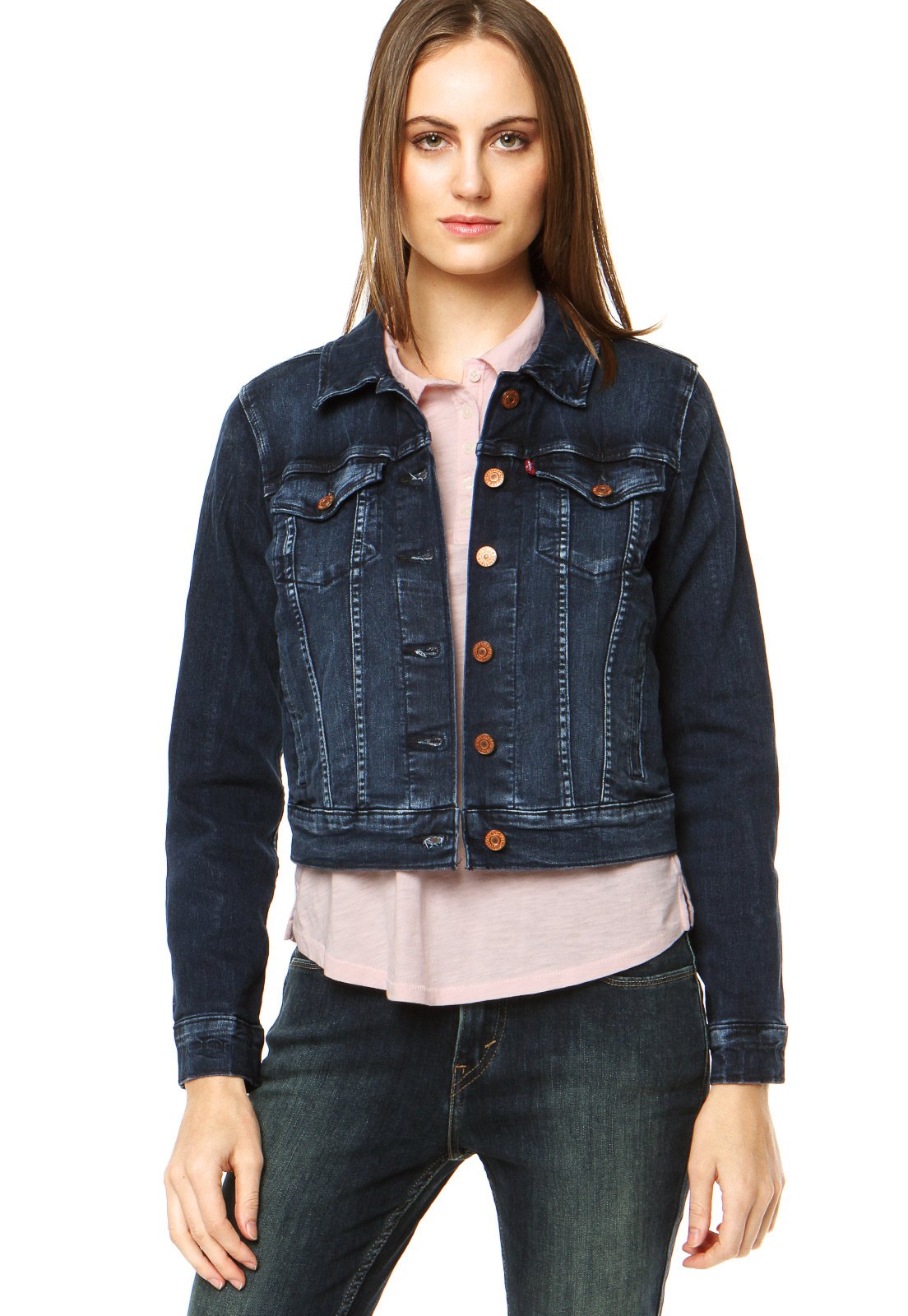 jaqueta jeans levis feminina preço