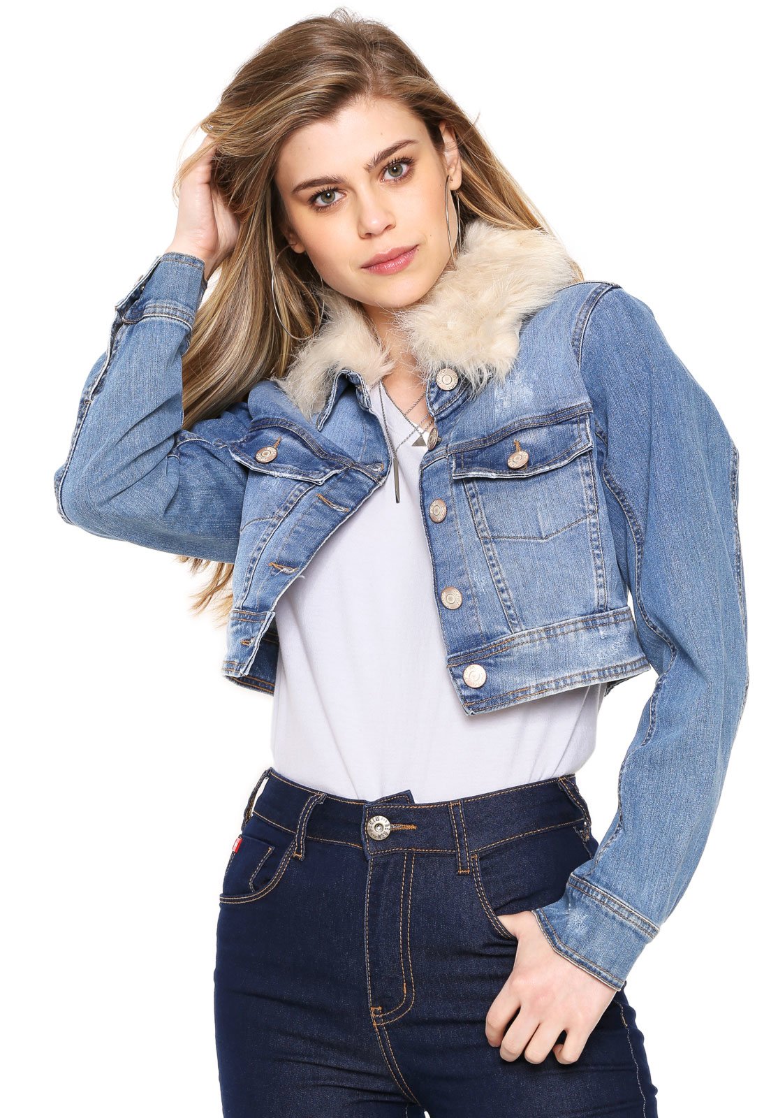 jaqueta jeans lezalez