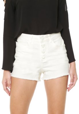 Short Sarja Lez a Lez Botões Off-white Menor preço em Short Sarja Lez a Lez Botões Off-white