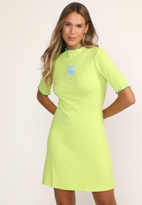 Vestido Lez a Lez Curto Harpa Verde - Compre Agora