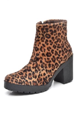 Bota Coturno Tratorada Life Rock LR401-1 Animal Print Onça Menor preço em Bota Coturno Tratorada Life Rock LR401-1 Animal Print Onça