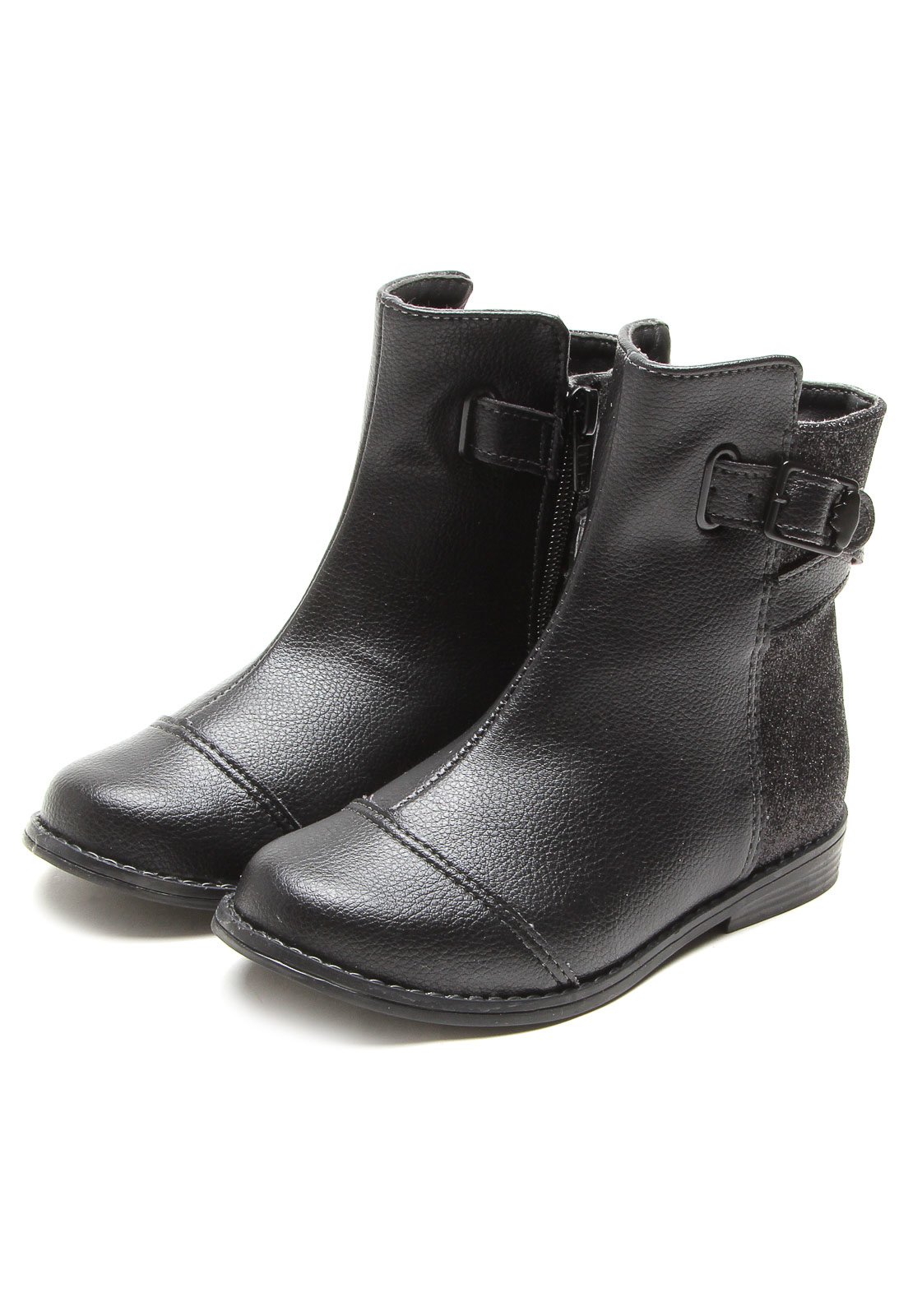 bota infantil preta lilica ripilica