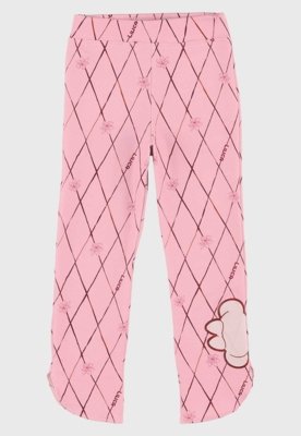 Calça Infantil Lilica Ripilica Estampada Rosa
