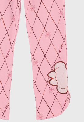 Calça Infantil Lilica Ripilica Estampada Rosa