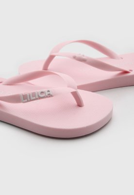 Chinelo Infantil Lilica Ripilica Clássico Rosa