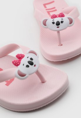 Chinelo Infantil Lilica Ripilica Personagem Rosa