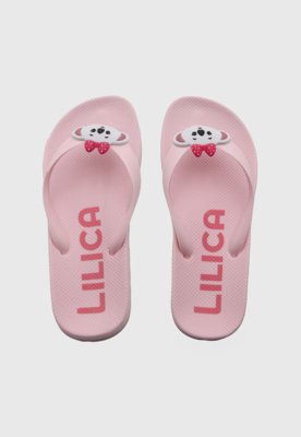 Chinelo Infantil Lilica Ripilica Personagem Rosa