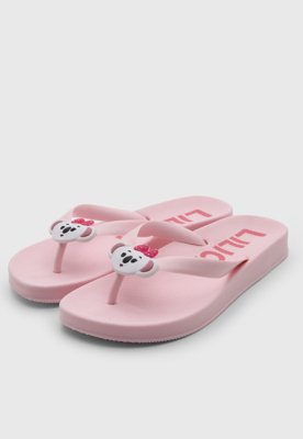 Chinelo Infantil Lilica Ripilica Personagem Rosa