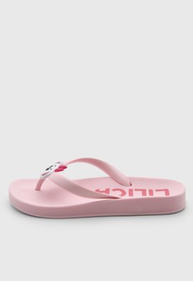 Chinelo Infantil Lilica Ripilica Personagem Rosa