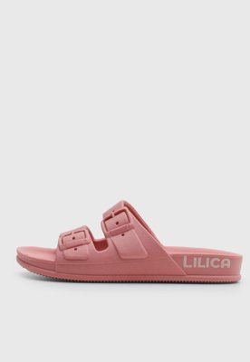 Chinelo Infantil Lilica Ripilica com Bolsa Rosa