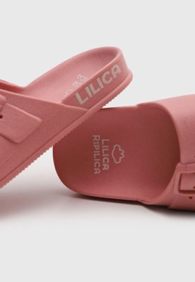 Chinelo Infantil Lilica Ripilica com Bolsa Rosa