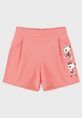 Conjunto Infantil Lilica Ripilica Estampa Ursos Rosa