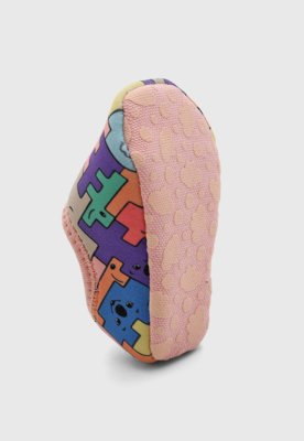 Tênis Infantil Lilica Ripilica Comfy Fun Estampado Rosa