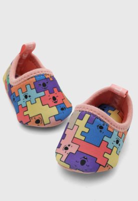 Tênis Infantil Lilica Ripilica Comfy Fun Estampado Rosa