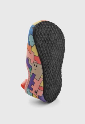 Tênis Infantil Lilica Ripilica Comfy Slip On Estampado Rosa