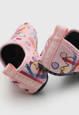 Tênis Infantil Lilica Ripilica Estampa Geométrica Rosa