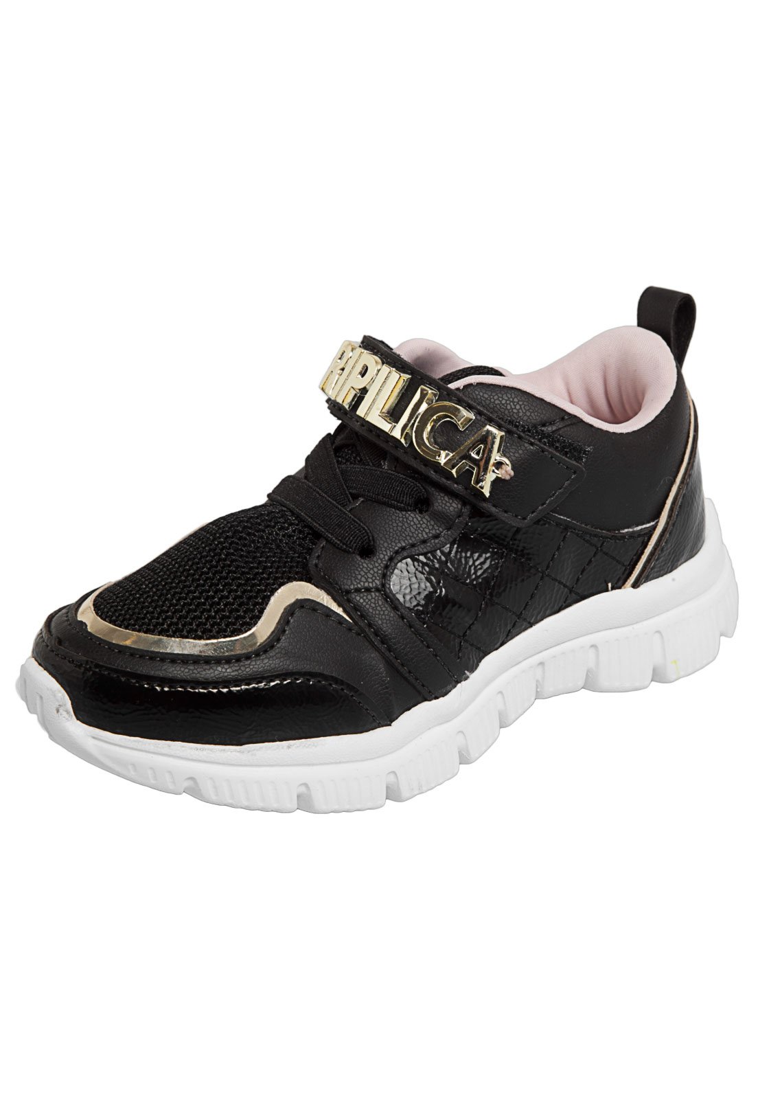 Tenis preto cheap lilica ripilica