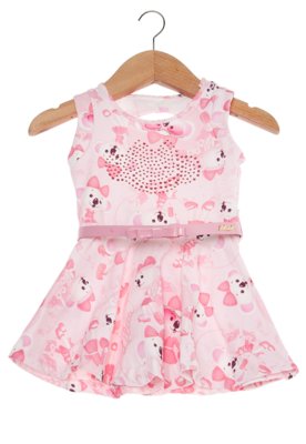 Vestido rosa cheap lilica ripilica