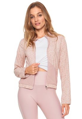 Jaqueta Corta Vento Live! Tule Rosa Menor preço em Jaqueta Corta Vento Live! Tule Rosa