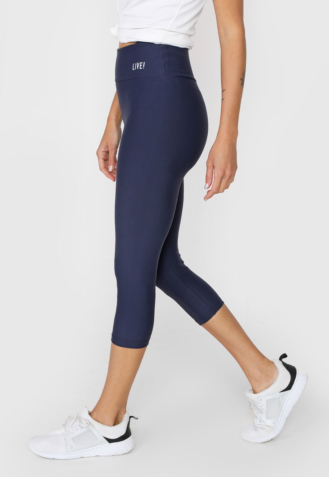 Legging Live! Essential Azul-Marinho - Compre Agora