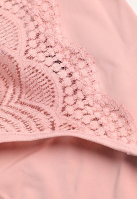 Calcinha Liz Tanga Renda Rosa