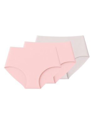 Kit com 3 Calcinhas Caleçon Liz 50256 Rosa