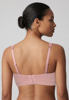 Sutiã Liz Top Triangulo Renda Rosa