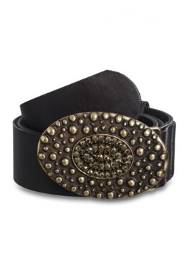 Cinto Lo Lettá Fivela Metal Tomé Preto Menor preço em Cinto Lo Lettá Fivela Metal Tomé Preto