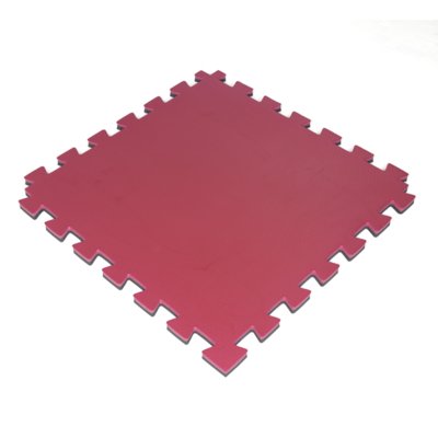 Tapete Tatame Loja da Maria E.V.A. 100x100x3cm 30mm Preto e Vermelho Menor preço em Tapete Tatame Loja da Maria E.V.A. 100x100x3cm 30mm Preto e Vermelho