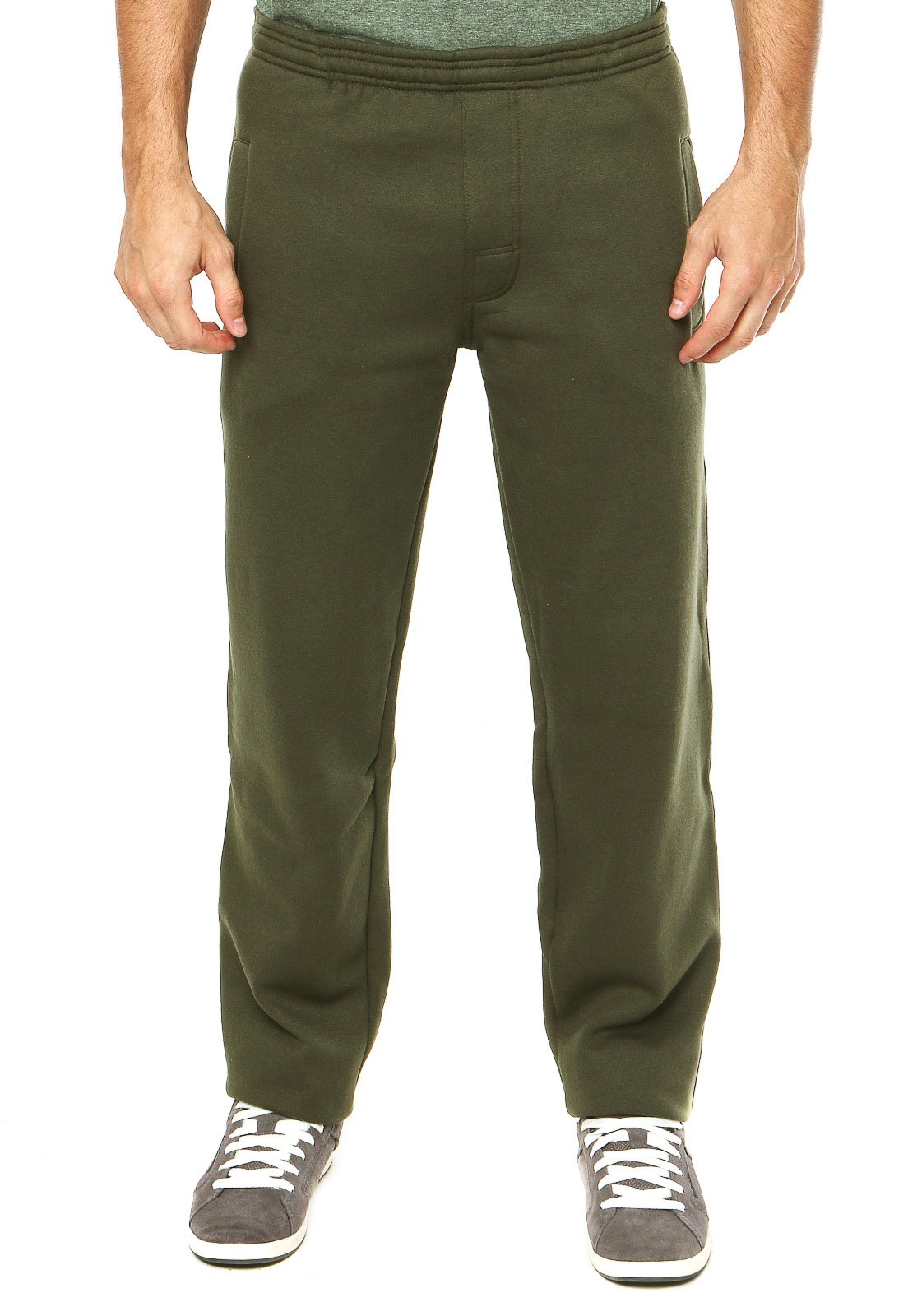 calça social verde musgo masculina