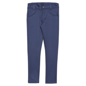 Menor preço em Calça Look Jeans Montaria Azul